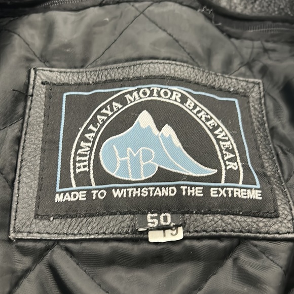 Himalaya Motor Bike Wear Leather Jacket - Picture 2 of 7